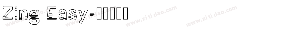 Zing Easy字体转换